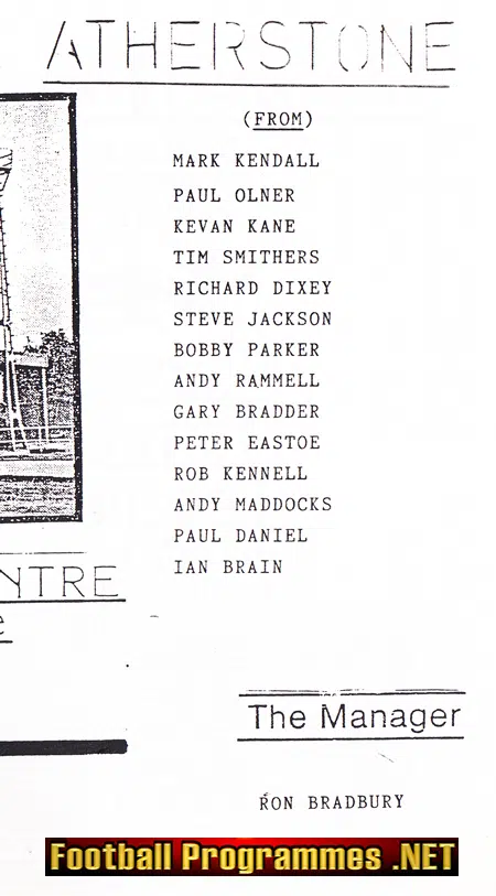 Ashtree Highfield v Atherstone Town 1980s - at Oldbury