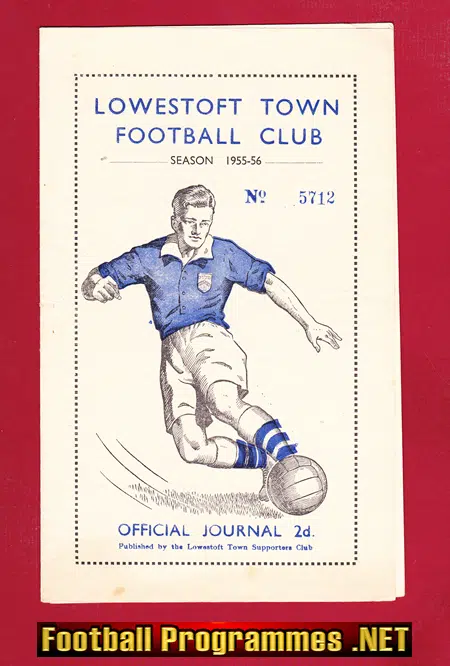 Lowestoft v Holbeach United 1955