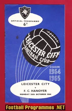 Leicester City v FC Hanover 1964