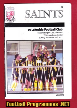 All Saints v Lakeside 2011 – FA Cup