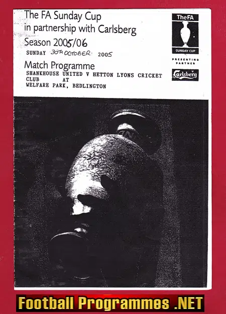 Shankhouse United v Hetton Lyon Cricket 2005 - Sunday Cup