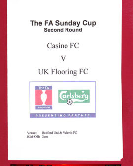 Casino v UK Flooring 2005 – Sunday Cup