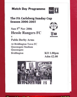 Hessle Rangers v Pablo Derby Arms 2006 – Sunday Cup