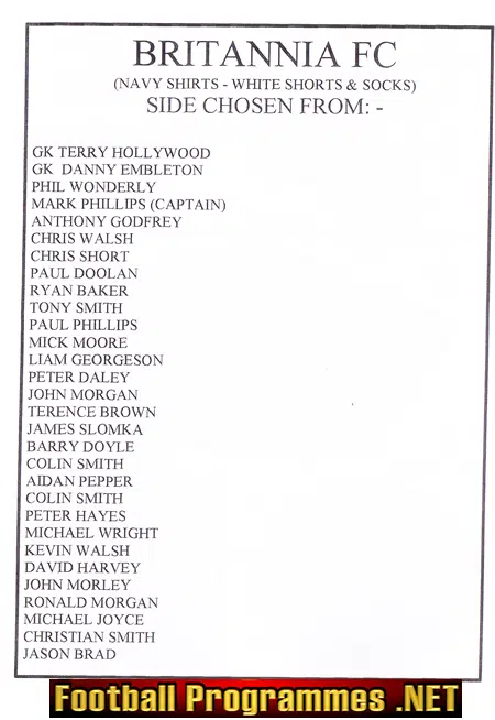 Lebeqs Tavern Courage v Kirkby Sports Centre 2002 - Sunday Cup