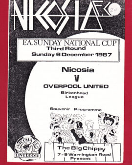 Nicosia v Overpool United 1987 – Sunday Cup