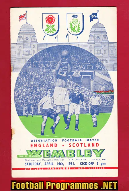 England v Scotland 1951 – Wembley