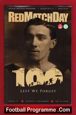 Aberdeen v Glasgow Celtic 2014 – Rememberance Sunday Match