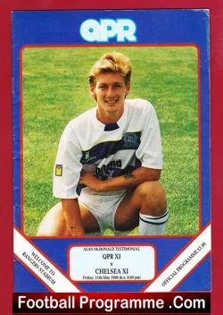 Alan McDonald Testimonial Benefit Match QPR 1990 + George Best