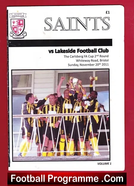 All Saints v Lakeside 2011 - FA Cup