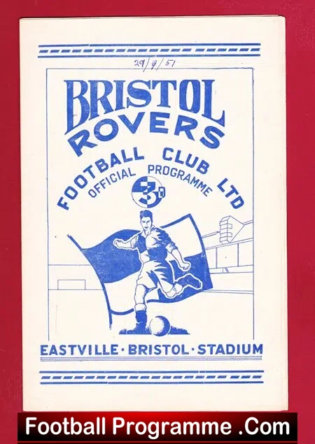 Bristol Rovers v Norwich City 1951