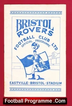 Bristol Rovers v Torquay United 1951 – at Eastville