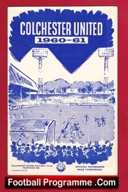 Colchester United v Notts County 1961