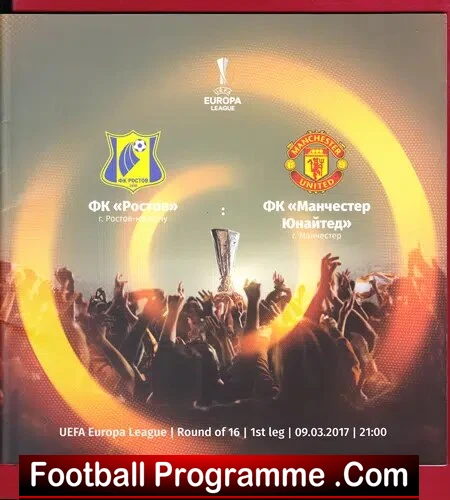 FC Rostov v Manchester United 2017 – Russia