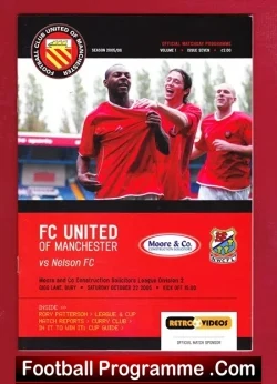 FC United Of Manchester v Nelson 2005 – First Season