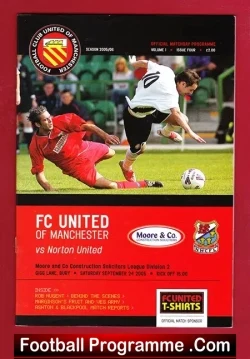 FC United Of Manchester v Norton United 2005 – First Season