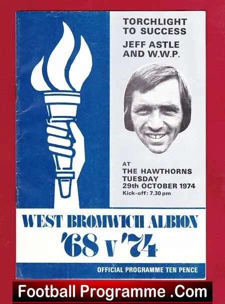 Geoff Astle Testimonial Benefit Match West Brom WBA George Best