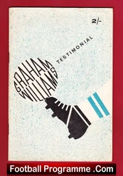 Graham Williams Testimonial Benefit Match WBA 1965 - football programme