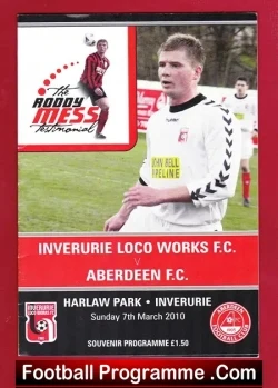 Inverurie Locos v Aberdeen 2010 – Harlaw Park Scotland