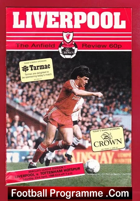 Liverpool v Tottenham 1988 – League Decider Match