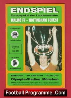 Malmo FF v Nottingham Forest 1979 – European Cup Sweden