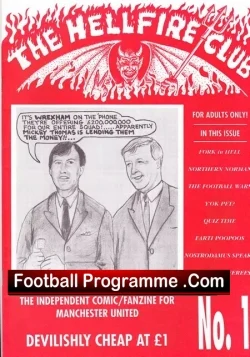 Manchester United Hellfire Club Fanzine Magazine First Issue 1