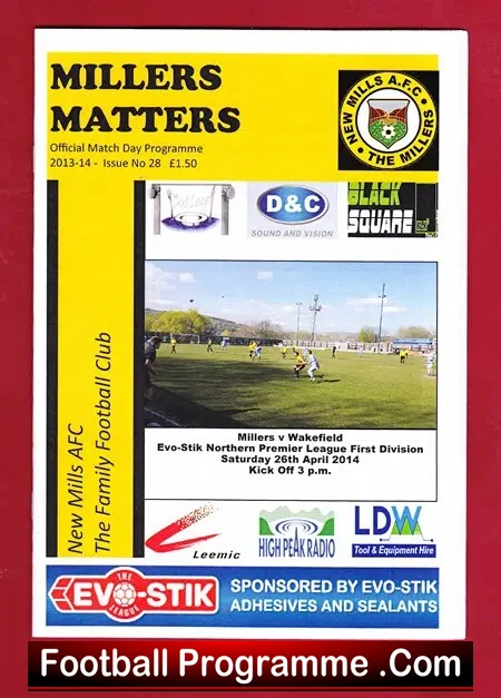 New Mills v Wakefield 2014 – Last Match Wakefield FC