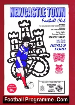 Newcastle Town v Darwen 1995