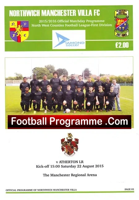 Northwich Manchester Villa v Atherton LR 2015 – Silver St Irlam