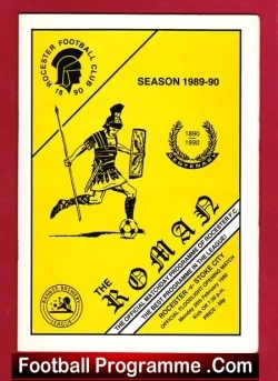 Rocester v Stoke City 1990 – Friendly Match