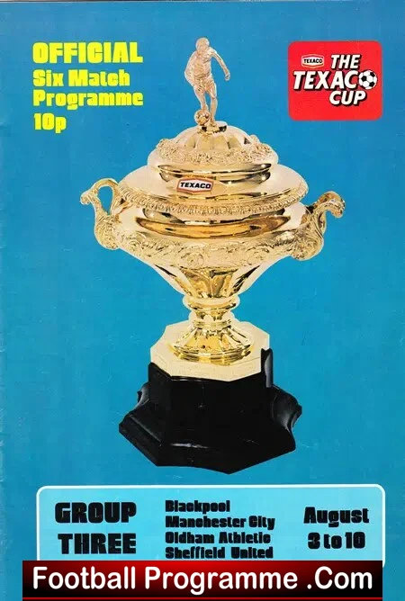 Sheffield United v Manchester City 1974 Texaco – Denis Law Last Match