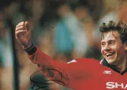 Manchester United Andrei Kanchelskis Autograph Signed Picture