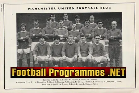 Manchester United v Real Madrid 1968 - Multi Autograph SIGNED