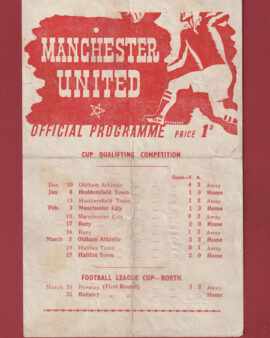Manchester United v Burnley 1945 – Man Utd 1940’s