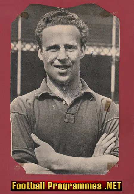 Everton Tom Jones Signed Autograph Picture 1960s