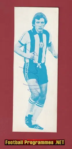 Newcastle United Alan Kennedy Signed Autograph Picture 1970's