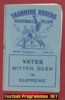 Tranmere Rovers v Stockport County 1950