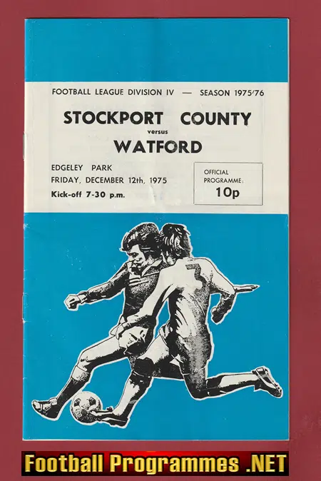 Stockport County v Watford 1975 – George Best