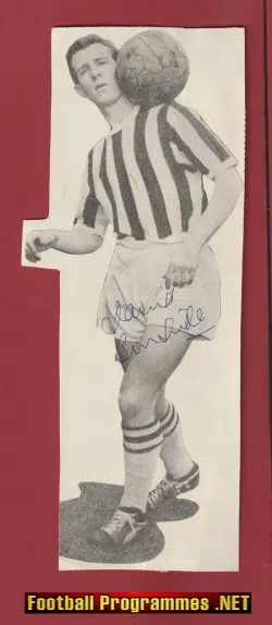 West Bromwich Albion David Burnside Signed Picture Autograph WBA