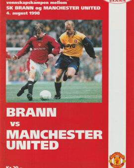 Brann v Manchester United 1998 – Denmark Treble Season Norway