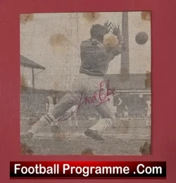 Blackburn Rovers Fred Else Autograph Signed Picture 1960s - football memorabilia