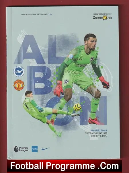 Brighton Hove Albion v Manchester United 2020 – BCD1