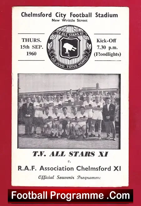 Chelmsford City v TV All Stars 1960 – Tommy Docherty