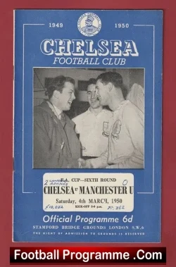 Chelsea v Manchester United 1950 – FAC v Man Utd