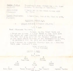 Hastings United Public Trials Match 1963 - football programme