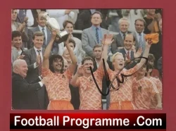 Holland Netherlands Ronald Koeman Signed Picture Autograph - football memorabilia