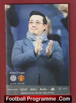 Leicester City v Manchester United 2020
