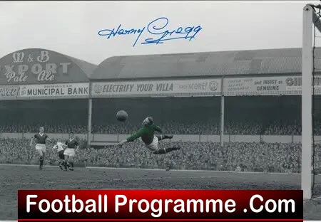 Manchester United Harry Greg Signed Autograph Busby Babes Photo