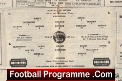 Manchester United v Arsenal 1949 – 1940’s Man Utd