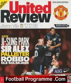 Manchester United v Aston Villa 2009