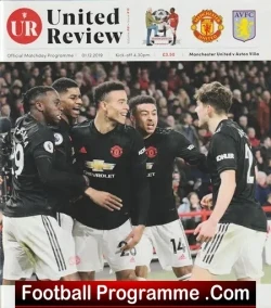 Manchester United v Aston Villa 2019